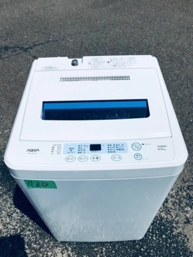 720番 AQUA✨電気洗濯機✨AQW-S601‼️