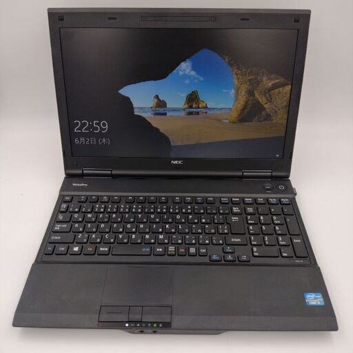 NEC 第3世代Core i5搭載 メモリ4G　SSD120G 大画面15.6インチ USB3.0 wifi対応 テンキー　#1509CB1