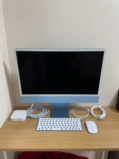 Apple iMac 24インチPro 8GB M1チップ apple imac 24インチproシルバー
