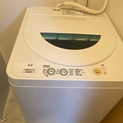 【お譲り決定しました】洗濯機　