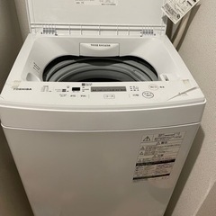 洗濯機　2018年製　TOSHIBA