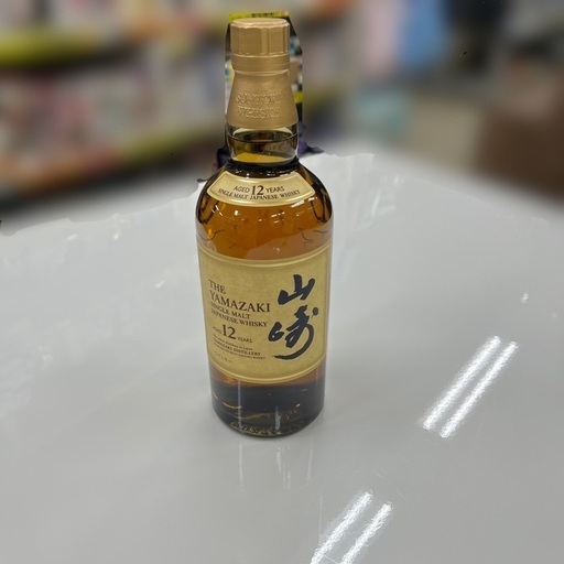 J1202 未開栓 サントリー シングルモルト  山崎 12年 ジャパニーズウィスキー
