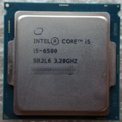 決定/Intel Core i5 6500 3.20GHz 