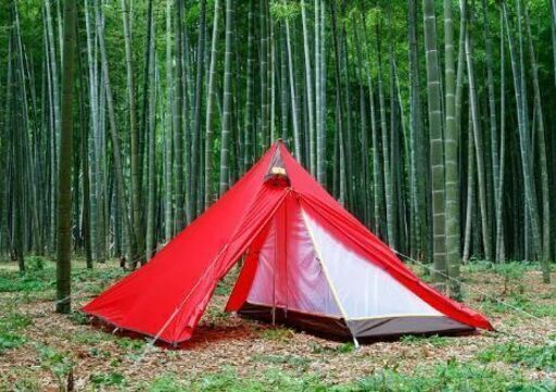使用一度のみ！1～2人用テントCAMPANDA×tent-Mark