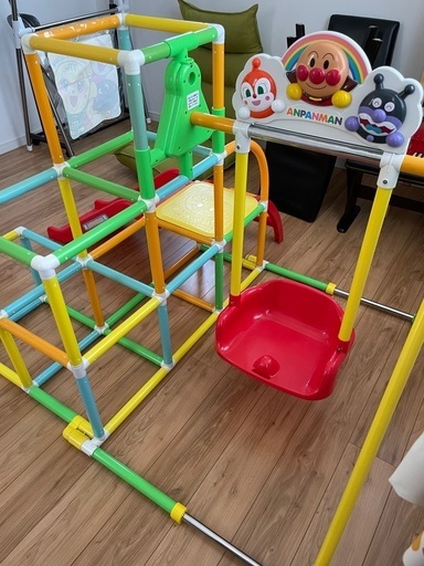 アンパンマンジャングルジム\u0026ぶらんこ\u0026滑り台