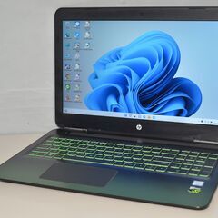HP TPN-Q173 ゲーミングノートPC 最新Windows11+office 爆速SSD128GB+ 