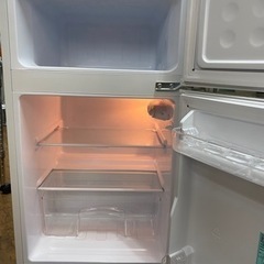 I536 ★ Haier 冷蔵庫 (85L・右開き) 2ドア 2017年製 ⭐動作確認済 ⭐クリーニング済