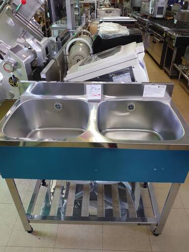 中古　二槽シンク