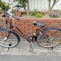 ジャンク品　(chariyoshy出品)26インチ　自転車オートライト