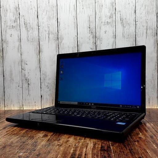 【動作確認済】美品 NECノートPC VJ24LF-J SSD 240GB intel Corei3‐3110M 2.40GHz 15.6インチ メモリ 8GB パソコン