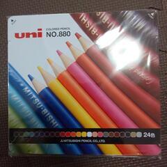 新品 uni２４色色鉛筆