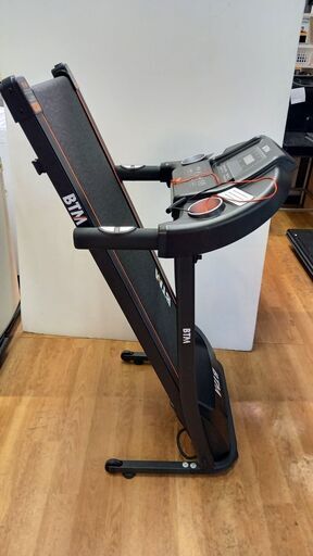 リサイクルストアスターズ城西店 中古品 BTM 電動ルームランナーMS189058 ブラック(MAX12km/h) 2018年製