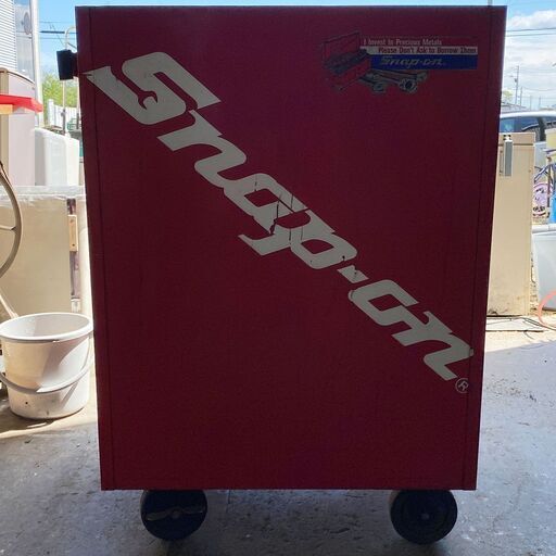 M0605 1994年 USA Snap-On スナップオン ロールキャビネット KRA-380H ロールキャブ 鍵有り 工具箱 チェスト