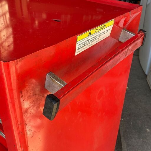 M0605 1994年 USA Snap-On スナップオン ロールキャビネット KRA-380H ロールキャブ 鍵有り 工具箱 チェスト