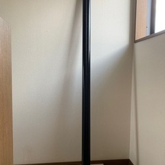 エアコン　エアコン配管化粧カバー 約176.5cm  黒