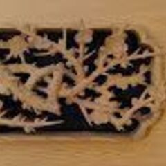 【彫刻欄間】松竹梅 12尺×1.1尺×2.5寸 (米杉) 特上両面彫｜内装 インテリア 長尺物 縁起物