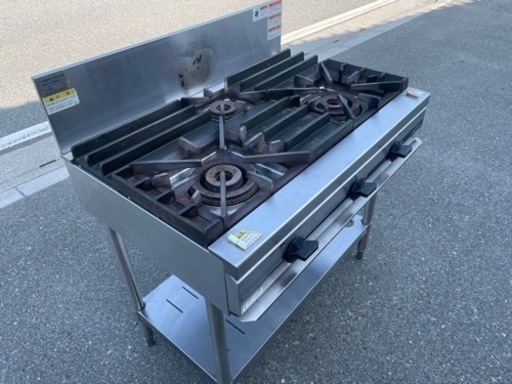 ☆ 中古品 タニコー ガステーブル ガスコンロ 3口 ウルティモシリーズ