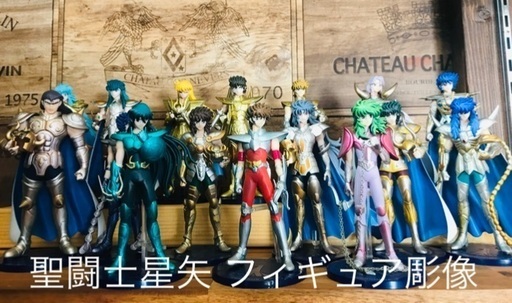 聖闘士星矢　聖闘士彫像フィギュアセット