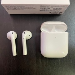 【ネット決済・配送可】AirPods 第2世代　使用一回　美品