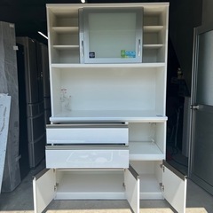 【極美品】松田家具　食器棚　キッチンボード　レンジ台