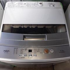 0603-4 AQUA(アクア) AQW-S45G(W) 洗濯機...