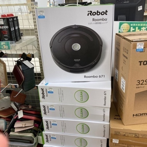 大量入荷！Roomba671 未使用品