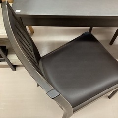 美原店 ダイニングテーブル 椅子付き ブラウン