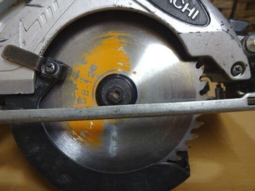 HITACHI 日立工機 125mmコードレス丸のこ C14DBL 14.4V 中古現状品 丸