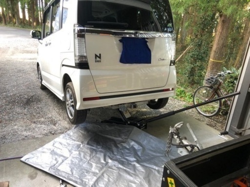 Nボックス用ヒッチメンバーです