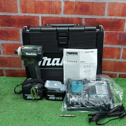 マキタ makita TD161DGXAG インパクトドライバー【野田愛宕店】【店頭取引限定】【未使用】管理番号：ITPJFHGTW4HK