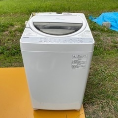 【2019年式】東芝6kg洗濯機