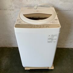 【TOSHIBA】 東芝 全自動電気洗濯機 5kg AW-5G8...