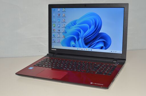最新Windows11+office 爆速SSD256GB 東芝 T45/VRX Celeron-3215U/メモリ8GB/15.6インチ/DVDマルチ/USB3.0/無線内蔵/webカメラ/便利なソフト