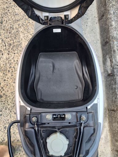 希少な2サイクル♪ ヤマハ ジョグポシェ 便利な前かごにサイドスタンド