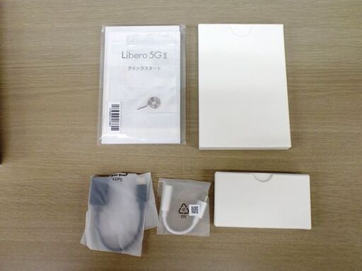 開封未使用品 Libero 5G Ⅱ ワイモバイル ZET ブラック ネットワーク