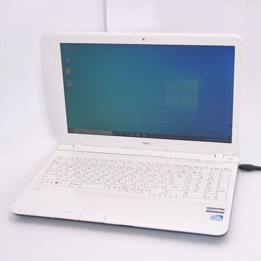 中古美品 15インチ Wi-Fi有 ノートパソコン NEC PC-LS150JS6W Pentium 8GB 750G DVDマルチ 無線 webカメラ Windows10 Office