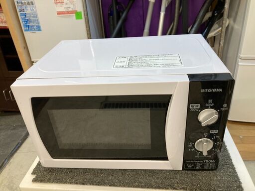 ☆中古￥6,300！【会員価格￥6,300】IRIS OHYAMA　電子レンジ　家電　IMB-T171-6型　2017年製　【BF025】