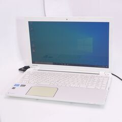 中古美品 新品爆速SSD 15.6型 ノートPC 東芝 T553/37JWD 第3世代