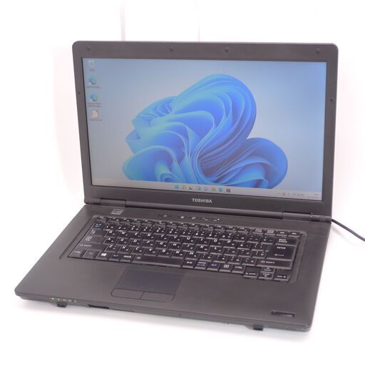 Windows11搭載 中古良品 15インチ Wi-Fi有 ノートパソコン 東芝 B552/F 第3世代 Core i7 4GB DVD-ROM 無線 Office済 即使用可