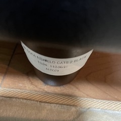 牛革　本革　３人がけソファー