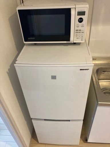 美品/お得3点セット/SHARP冷蔵庫/洗濯機/TOSHIBA/電子レンジ 家電3点セット / SHARP 冷蔵庫 洗濯機 電子レンジ SHARP 中古家電