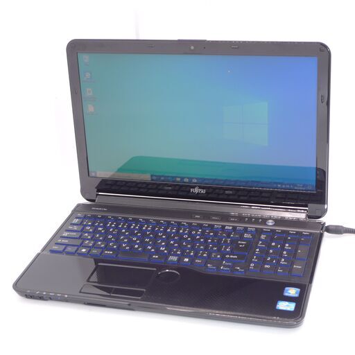 中古良品 15.6型 ノートパソコン 富士通 AH54/H 第3世代Core i5 4GB 750G BD 無線 Wi-Fi Bluetooth カメラ Windows10 Office