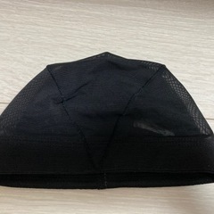 DESCENTE水泳帽　黒 M