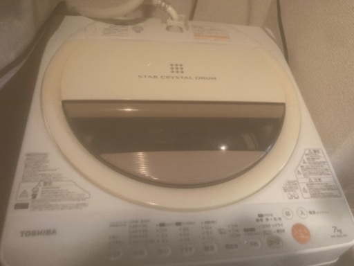 中古洗濯機✨　TOSHIBA 2013年製造　使用年数1年半！！