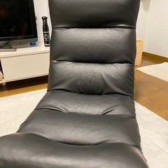 レザー座椅子 ブラック超美品