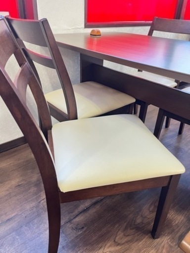 テーブルセット 4人掛け テーブル×1 椅子×4 ニトリ (まとめて4つ)