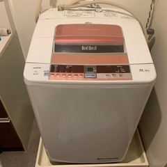 6月14日まで！HITACHI 洗濯機 BW-8TV ピンク