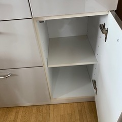 キッチンボード　複数収納