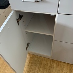キッチンボード　複数収納