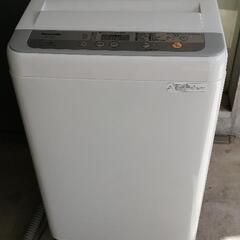 【美品】[配達無料]全自動洗濯機　5.0kg  Panas…